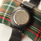 Men's Black Architect Wristwatch with Pitch Black Mesh Strap