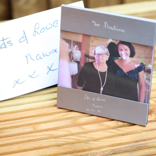 Personalised Modern Picture Frame