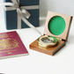 Personalised Compass with Engraved Mahogany Box