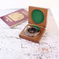 Personalised Compass with Engraved Mahogany Box