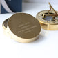 Brass Nautical Sundial Compass