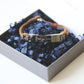 Men's Genuine Leather Tan Bracelet with Snap Lock Clasp