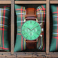 Men's Architect Motivator Wristwatch In Envy Green With Genuine Leather Walnut Strap