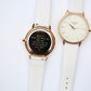 Women's Architēct Blanc Watch with White Leather Strap